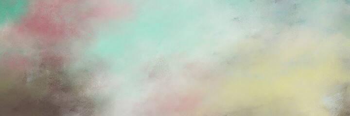 decorative abstract painting background texture with silver, pastel brown and dim gray colors and space for text or image. can be used as horizontal background texture