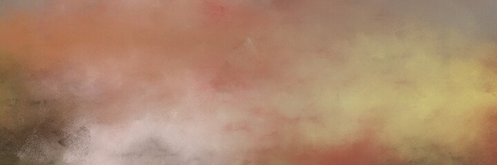 stunning vintage abstract painted background with rosy brown, silver and old mauve colors and space for text or image. can be used as horizontal background graphic