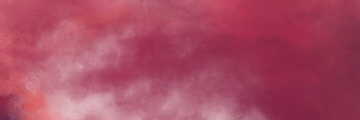 amazing abstract painting background texture with moderate red, dark moderate pink and pastel violet colors and space for text or image. can be used as horizontal background texture