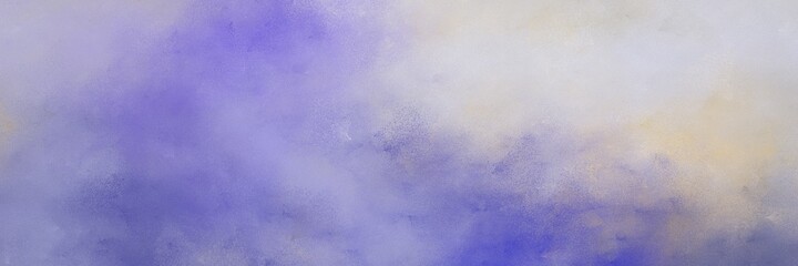 beautiful vintage abstract painted background with pastel purple, medium purple and light gray colors and space for text or image. can be used as horizontal background texture