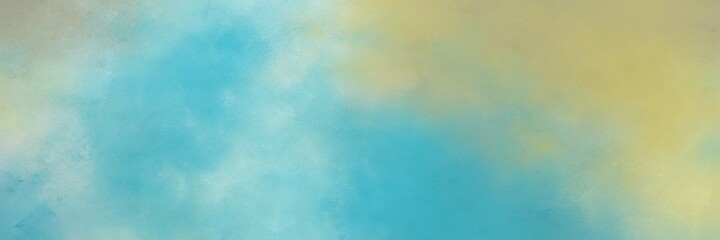 stunning ash gray, medium turquoise and dark khaki colored vintage abstract painted background with space for text or image. can be used as header or banner