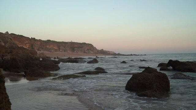 Cala de roche en chiclana de la frontera,andalucia,espa&ntilde;a