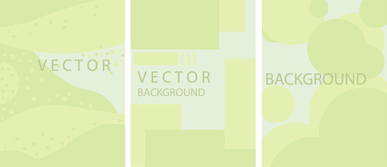 abstract background with green leaves