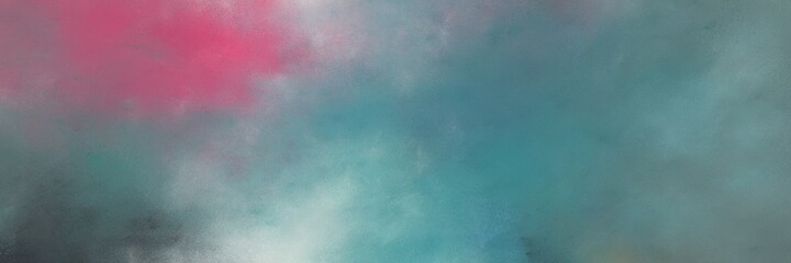 beautiful abstract painting background texture with slate gray and rosy brown colors and space for text or image. can be used as horizontal background graphic