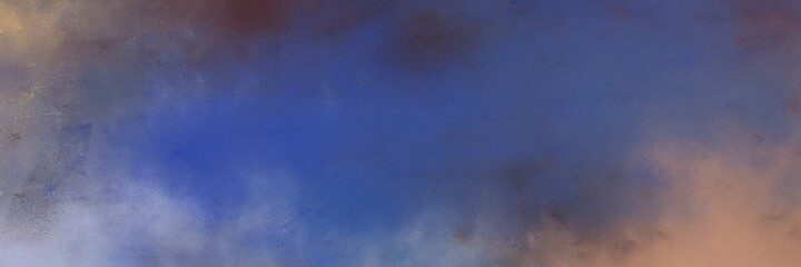 amazing abstract painting background graphic with dark slate blue and rosy brown colors and space for text or image. can be used as horizontal background texture