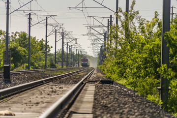 railway in the countryside