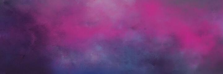 stunning old lavender and dark slate blue colored vintage abstract painted background with space for text or image. can be used as horizontal background graphic