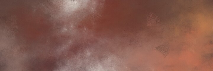 amazing abstract painting background texture with pastel brown, indian red and silver colors and space for text or image. can be used as horizontal background graphic