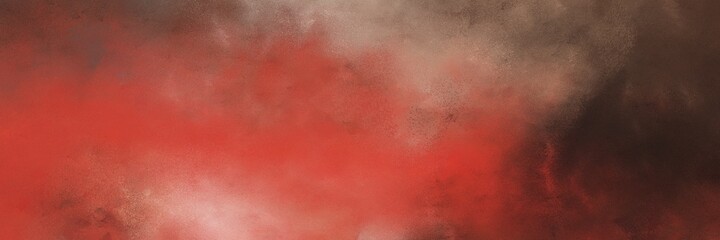 beautiful vintage abstract painted background with moderate red, very dark pink and old mauve colors and space for text or image. can be used as horizontal background texture