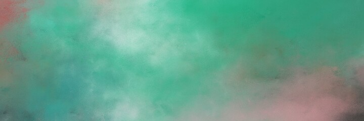 beautiful vintage abstract painted background with cadet blue and dark gray colors and space for text or image. can be used as postcard or poster