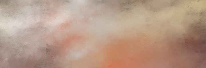 decorative abstract painting background graphic with rosy brown, old mauve and pastel gray colors and space for text or image. can be used as postcard or poster