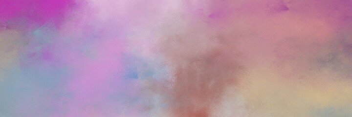Fototapeta premium beautiful abstract painting background graphic with pastel purple, mulberry and plum colors and space for text or image. can be used as header or banner