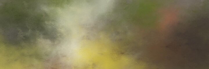 stunning abstract painting background graphic with dark olive green, tan and dark gray colors and space for text or image. can be used as header or banner