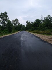 road in the countryside
