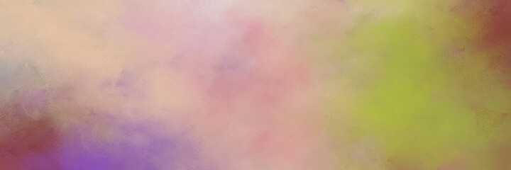 stunning vintage abstract painted background with tan, pastel brown and dark khaki colors and space for text or image. can be used as horizontal header or banner orientation