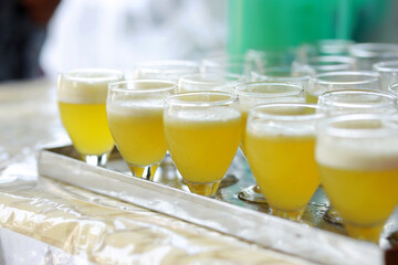 Wedding Event Catering Style Juices Recipe. Indian Welcome Drink  Fresh juice .