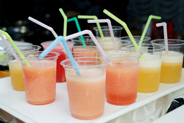 Wedding Event Catering Style Juices Recipe. Indian Welcome Drink  Fresh juice .