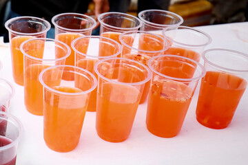 Wedding Event Catering Style Juices Recipe. Indian Welcome Drink  Fresh juice .