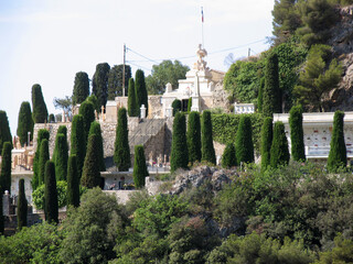 Friedhof von Monte Carlo, Cote d`Azur, Frankreich, Europa