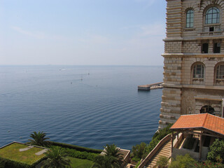 Teilansicht des Fuertentums von Monaco, Frankreich, Europa