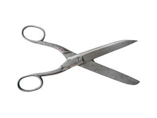 Side View Scissor Isolated Photo