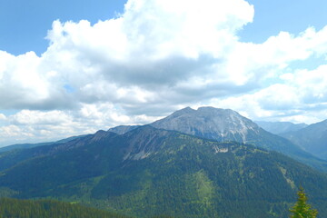 guffertspitze seen from halserspitz, wildbad kreuth, bavaria