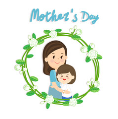 Vector fot Thai mother's day