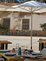 Restaurant on the beach