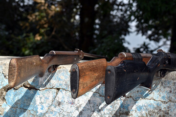Beautiful picture of Gun in Nainital Uttarakhand India