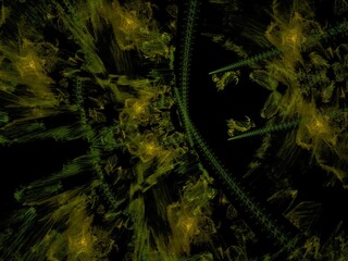 Imaginatory fractal background Image