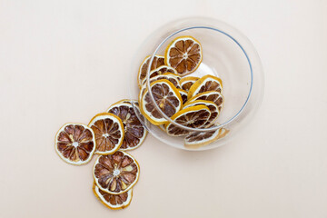 dried fruits  lemon with tea inventory, healthy food