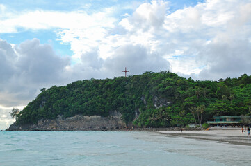 Mountain at Boracay Island in Aklan, Philippines