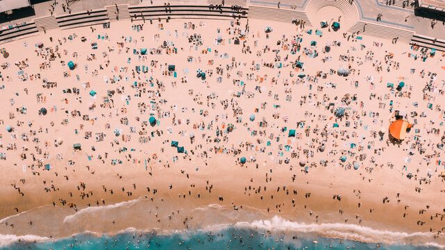Beach Crowd