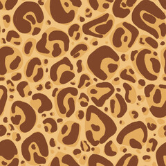 Abstract cheetah leopard animal print safari