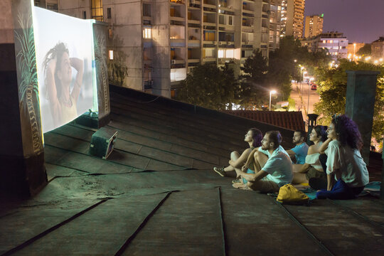 Party at the rooftop