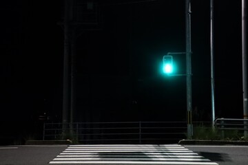 日本の歩行者用LED信号機