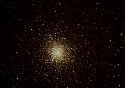 Omega Centuri the largest star cluster in the Earth's sky