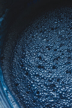 Indigo making color