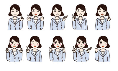 Woman business suit set