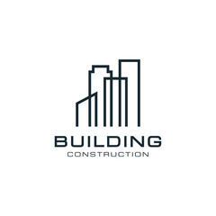Building, Construction Logo Vector Design Template.