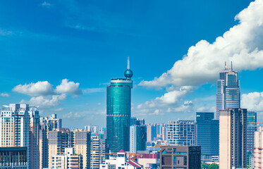 Fototapeta na wymiar City Scenery of Foshan City, Guangdong Province, China