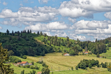 Paysage des Vosges.