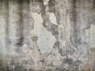 Fotobehang Verweerde muur Kras en gebarsten cement getextureerde achtergrond van betonnen wand voor abstracte achtergrond en textuur.
