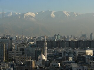 Obraz premium aerial view of Teheran