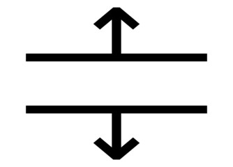 Arrows Expand Vertical Icon