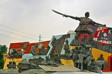 Andres Bonifacio Shrine in Manila, Philippines