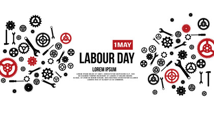 World Labour Day Vector Template.