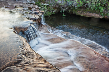 Small waterfall at Guartela State Park - Tibagi - Parana - Brazil