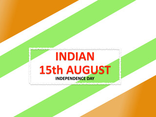 15th august india Independence day celebrations. This is design by vishal singh