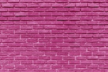 The background of the old pink brick wall for design interior